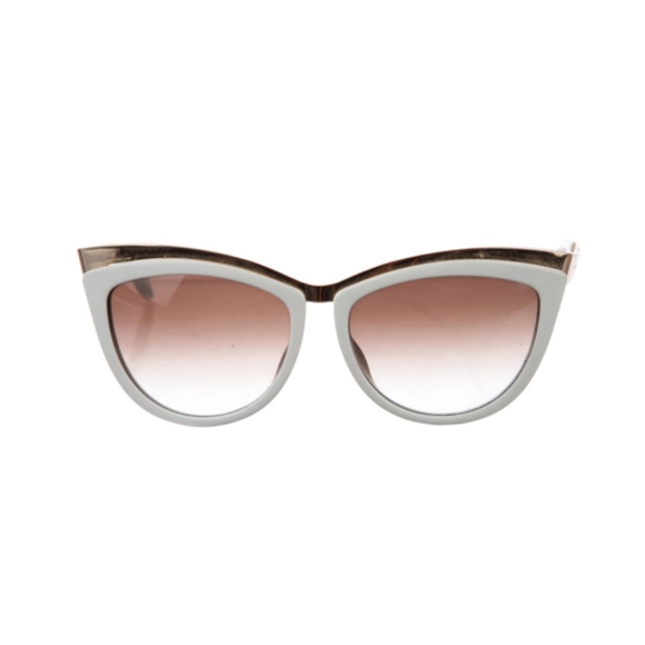 Alexander McQueen Accessories - Alexander McQueen Colorblock Cat Eye Sunglasses